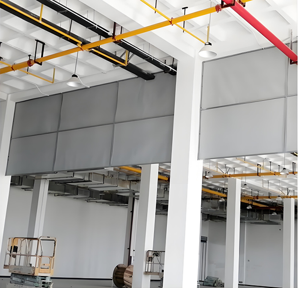 防火布和田挡烟垂壁